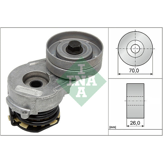 534 0321 10 Tensioner Lever, v-ribbed belt