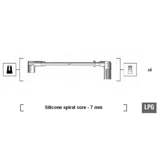 941095680607 Ignition Cable Kit