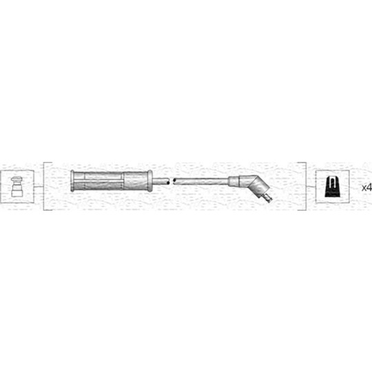 941318111002 Ignition Cable Kit