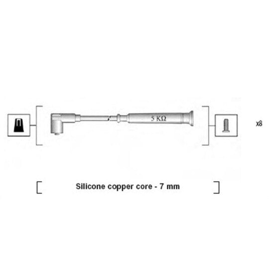 941045340520 Ignition Cable Kit