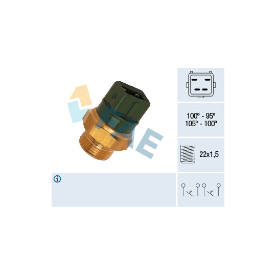 38010 Temperature Switch, radiator fan