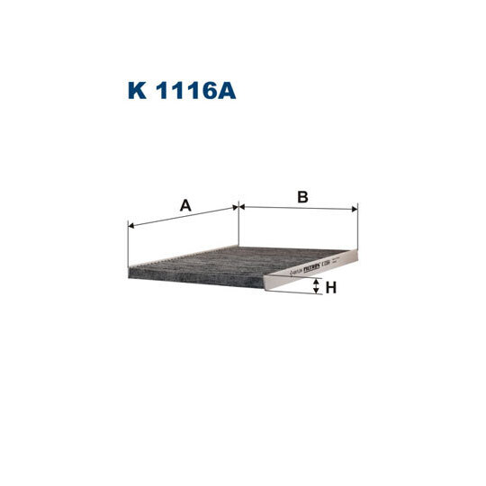 K 1116A Filter, interior air
