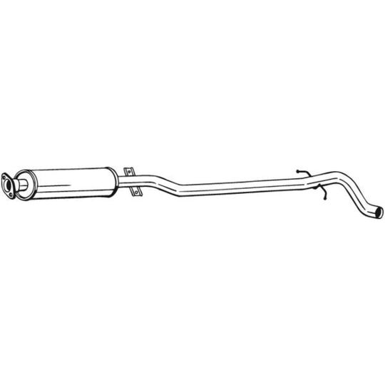 286-185 Middle Silencer
