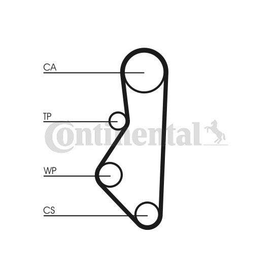 CT586 Timing Belt