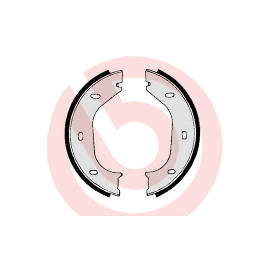 S 06 505 Brake Shoe Set, parking brake