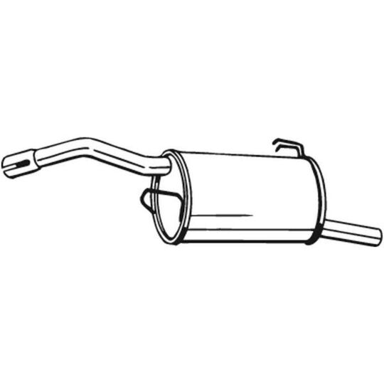177-673 End Silencer