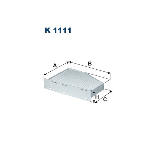 K 1111 Filter, interior air