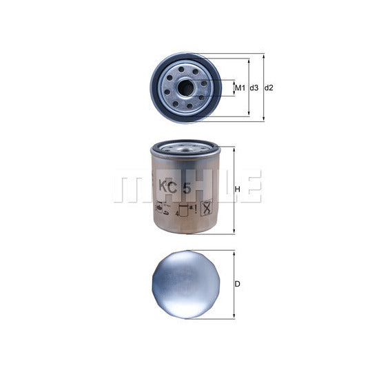 KC 5 Fuel filter