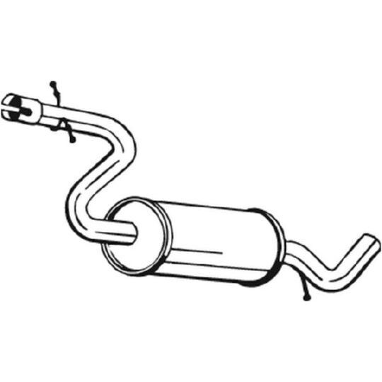 233-609 Middle Silencer