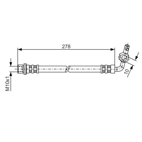 1 987 476 127 Brake Hose