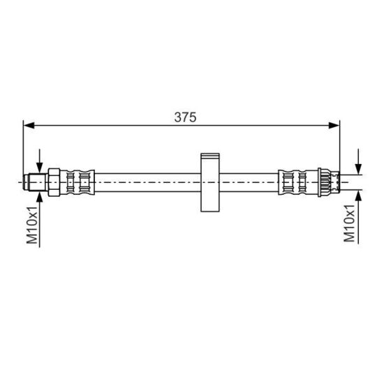 1 987 476 518 Brake Hose