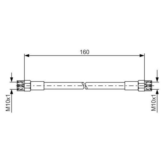 1 987 476 220 Brake Hose