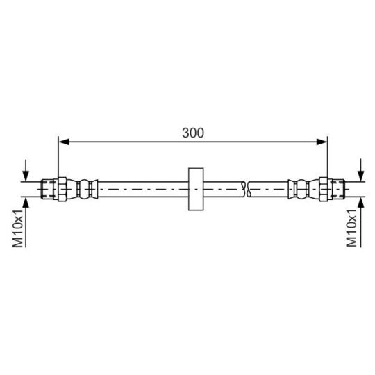 1 987 476 226 Brake Hose
