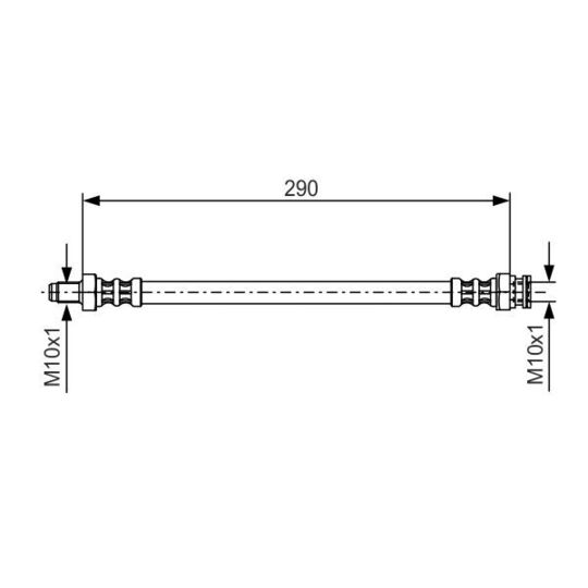 1 987 476 688 Brake Hose