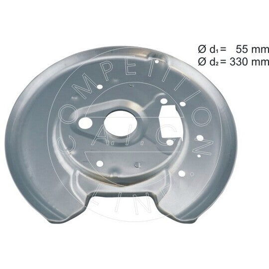 57610 Splash Panel, brake disc