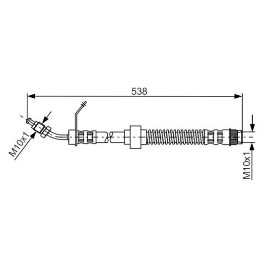 1 987 481 151 Brake Hose