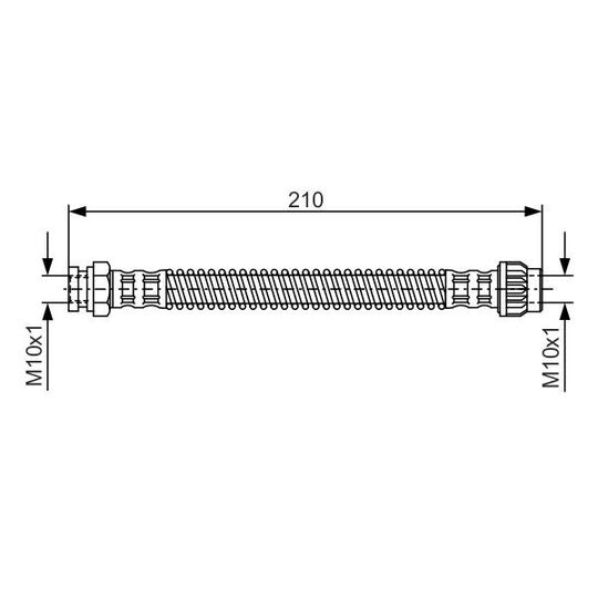 1 987 476 867 Brake Hose