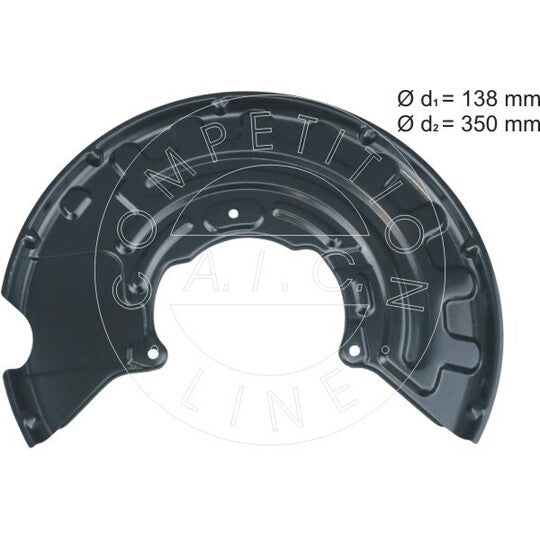 57839 Splash Panel, brake disc