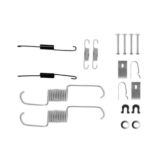 1 987 475 252 Accessory Kit, brake shoes
