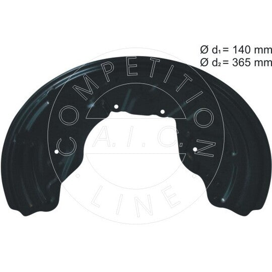 56316 Splash Panel, brake disc
