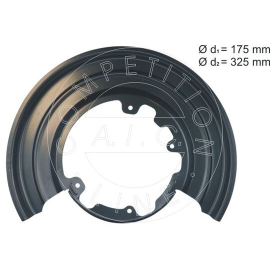 57488 Splash Panel, brake disc