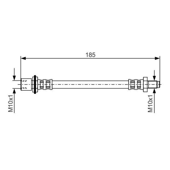 1 987 476 939 Brake Hose