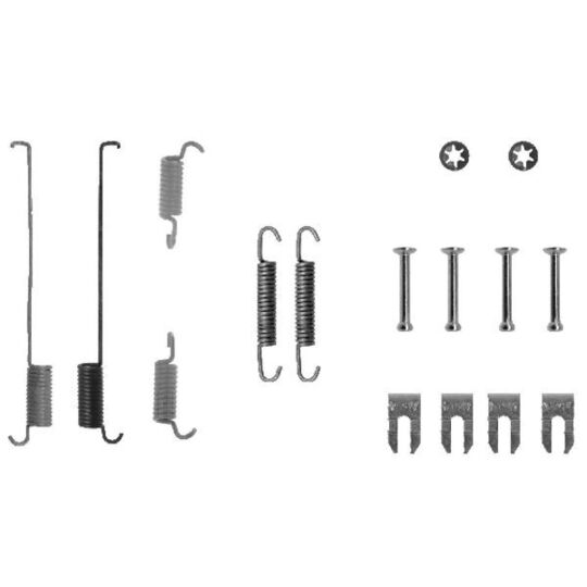 1 987 475 219 Accessory Kit, brake shoes