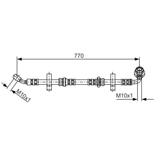 1 987 481 071 Brake Hose