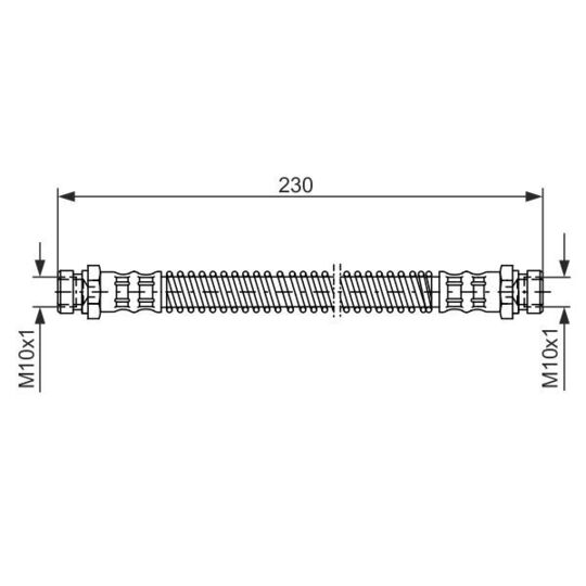 1 987 476 019 Brake Hose