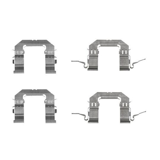 1 987 474 708 Accessory Kit, disc brake pad