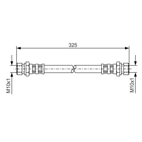 1 987 476 177 Brake Hose
