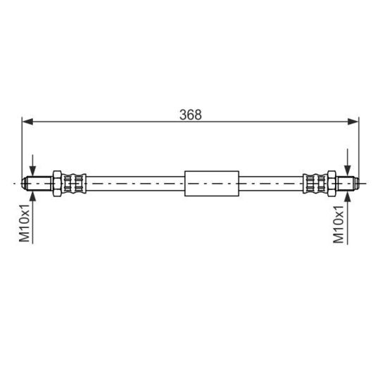 1 987 476 419 Brake Hose