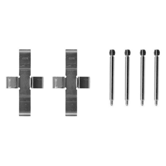 1 987 474 055 Accessory Kit, disc brake pad