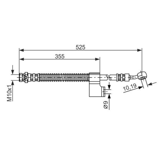 1 987 476 188 Brake Hose
