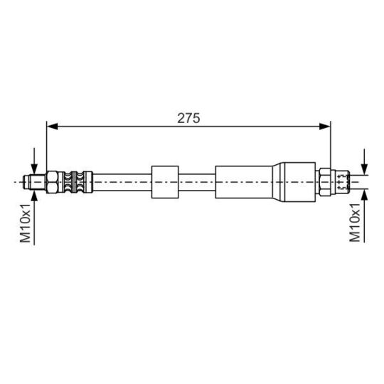1 987 476 174 Brake Hose