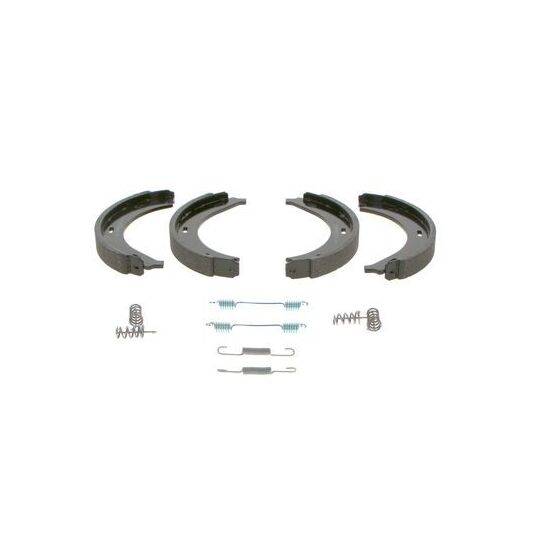 0 986 487 605 Brake Shoe Set, parking brake