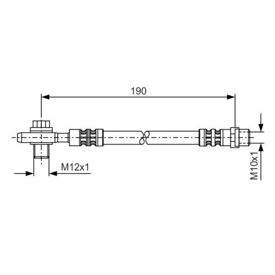 1 987 476 719 Brake Hose