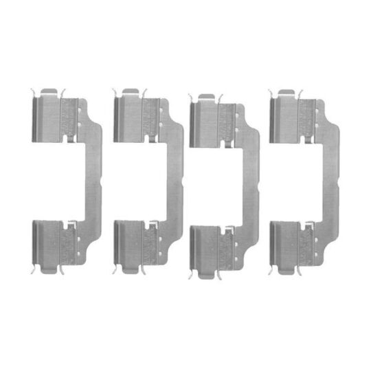 1 987 474 451 Accessory Kit, disc brake pad