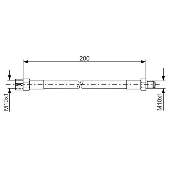 1 987 476 002 Brake Hose