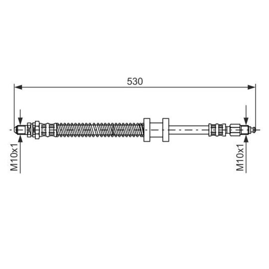 1 987 476 179 Brake Hose