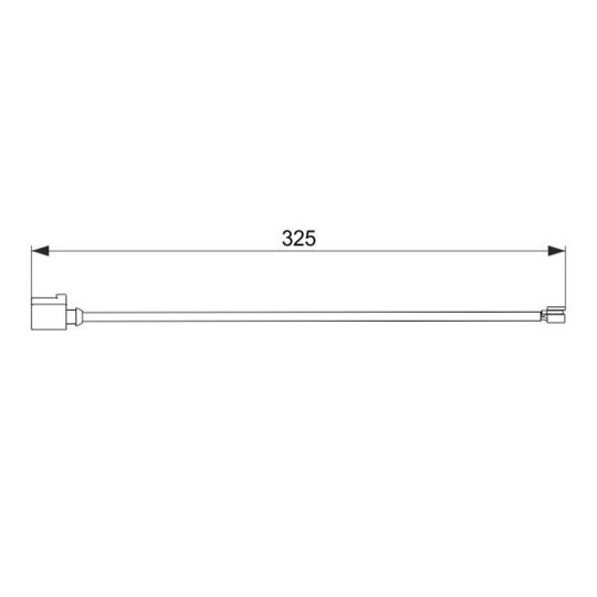 1 987 474 567 Warning Contact, brake pad wear