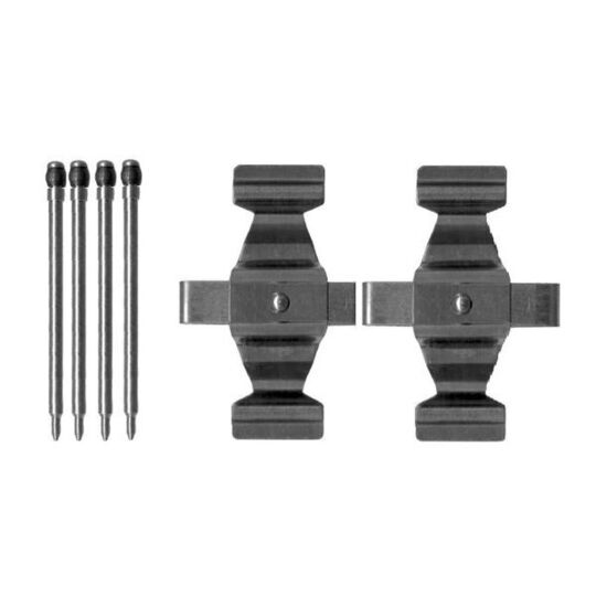 1 987 474 411 Accessory Kit, disc brake pad