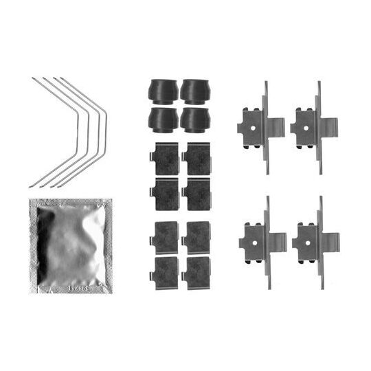 1 987 474 739 Accessory Kit, disc brake pad