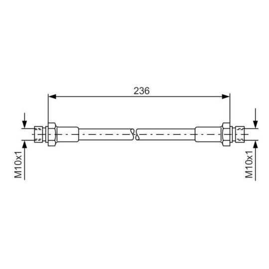 1 987 476 289 Brake Hose