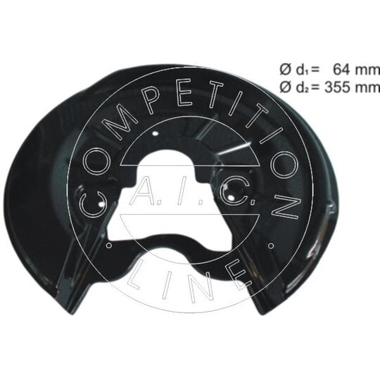 56168 Splash Panel, brake disc