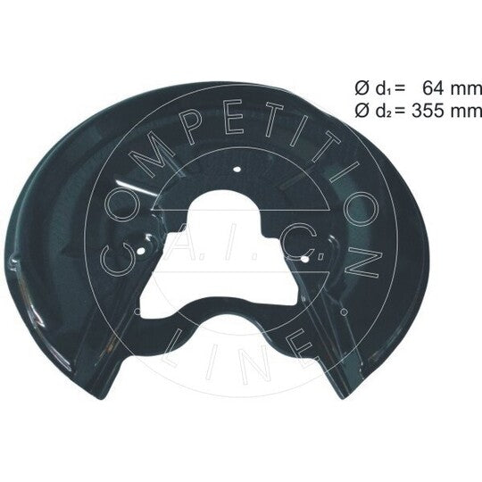 56167 Splash Panel, brake disc