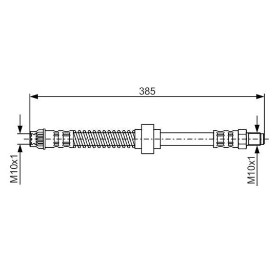 1 987 476 597 Brake Hose