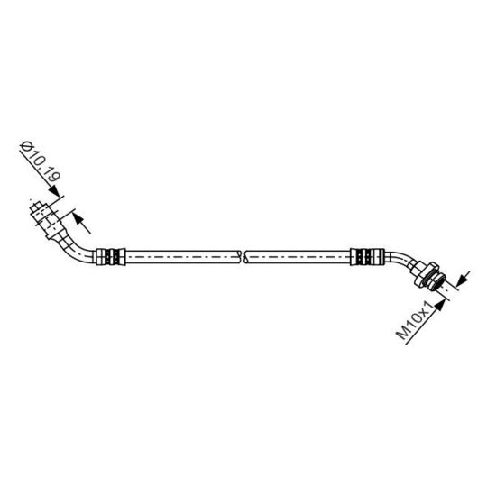 1 987 481 227 Brake Hose