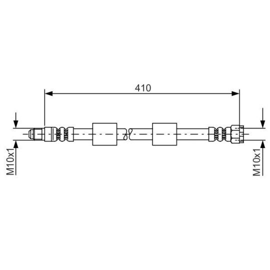 1 987 476 650 Brake Hose