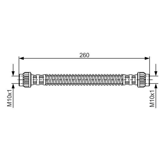1 987 476 869 Brake Hose